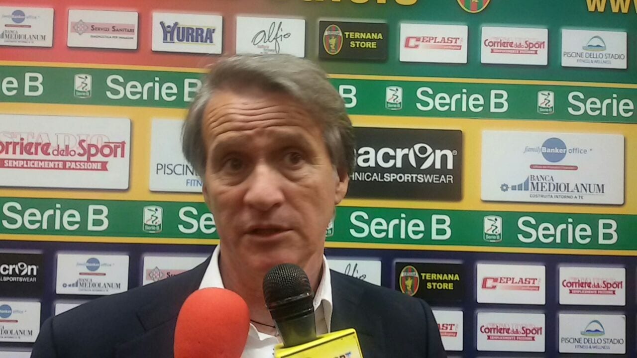 Ternana 2 – Bari 0, parla Attilio Tesser