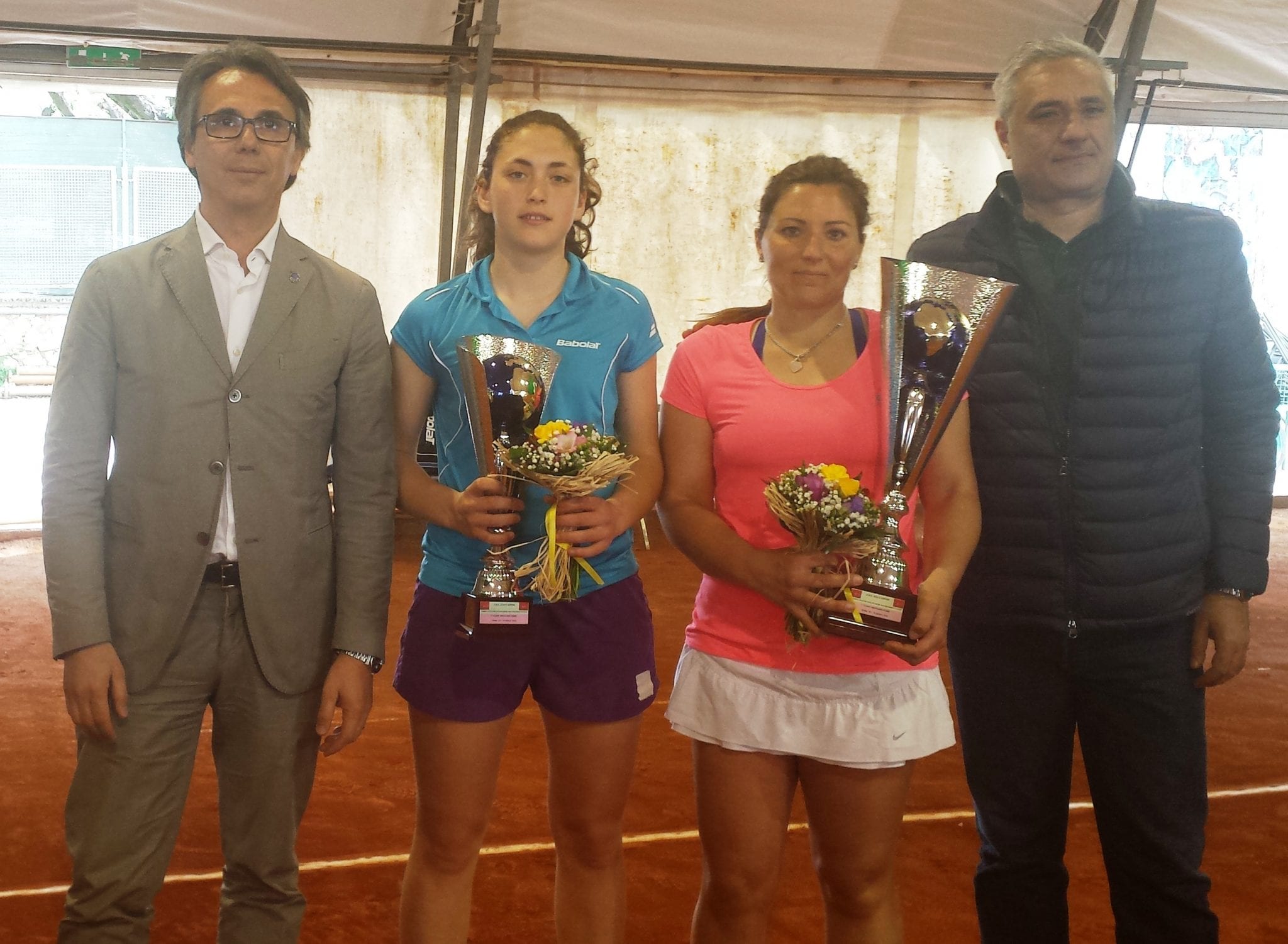 Le finaliste del torneo femminile