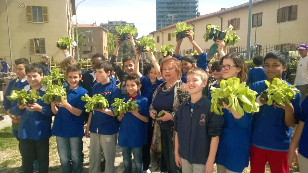 I bambini e le loro piante
