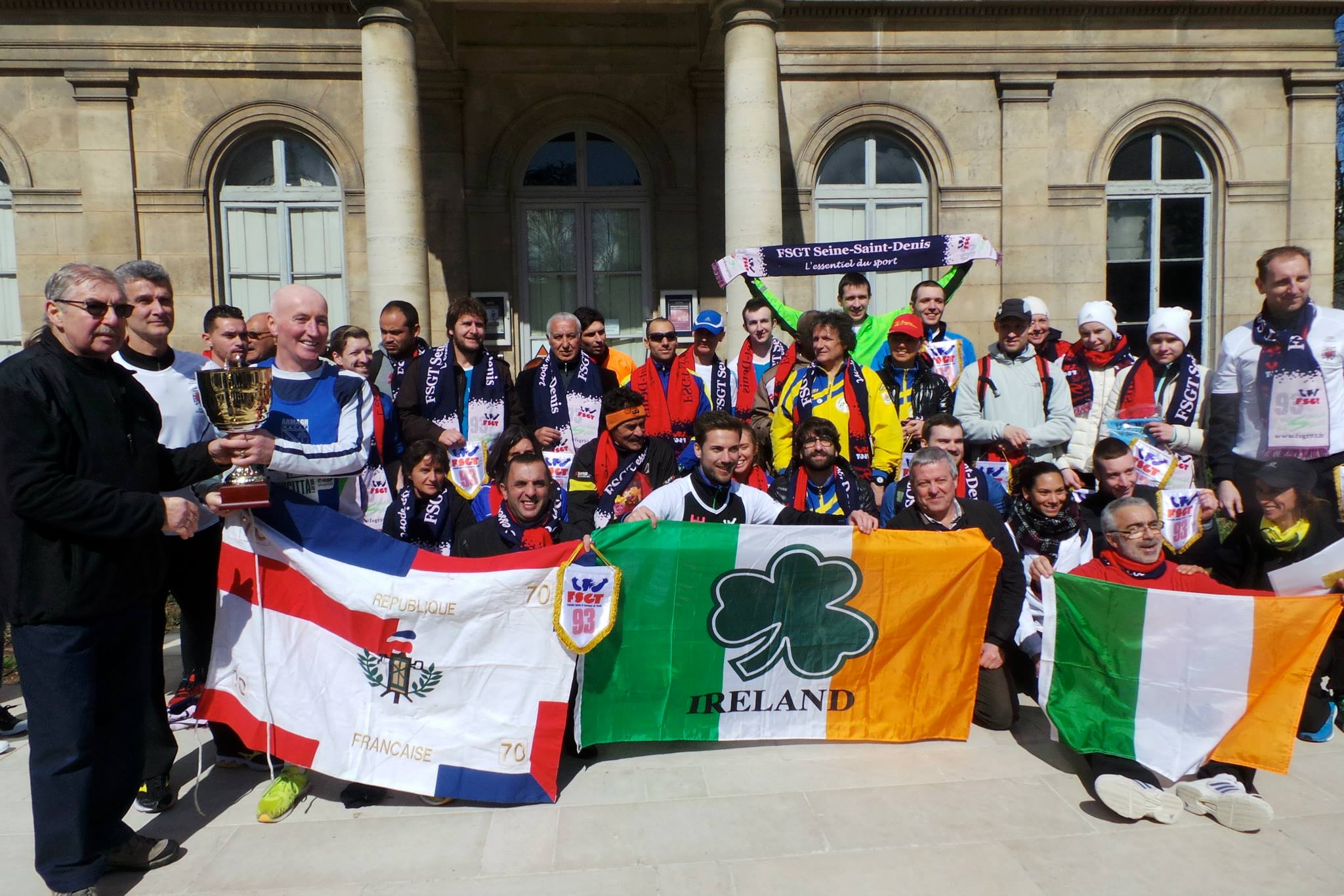 Il ‘Vivicittà’ a Saint Ouen