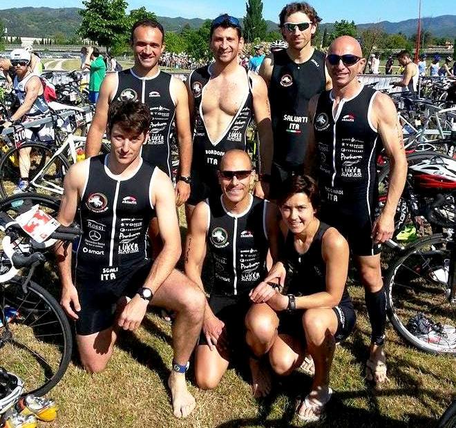 I sette atleti del Terni Triathlon all'IronLake