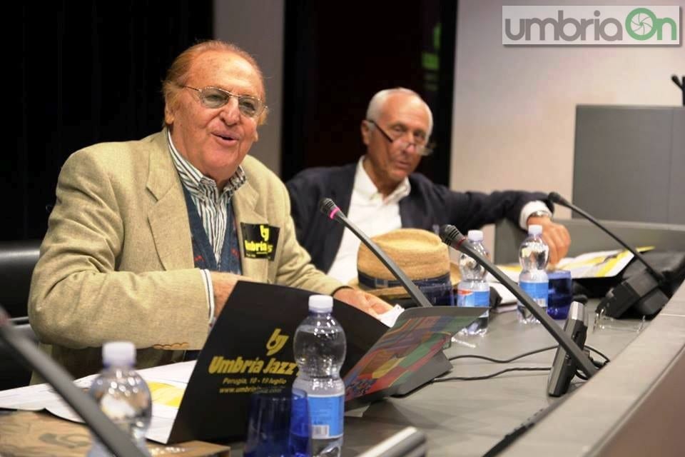Renzo Arbore e Carlo Pagnotta