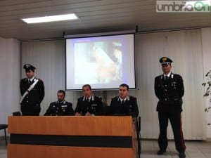 La conferenza dei carabinieri 
