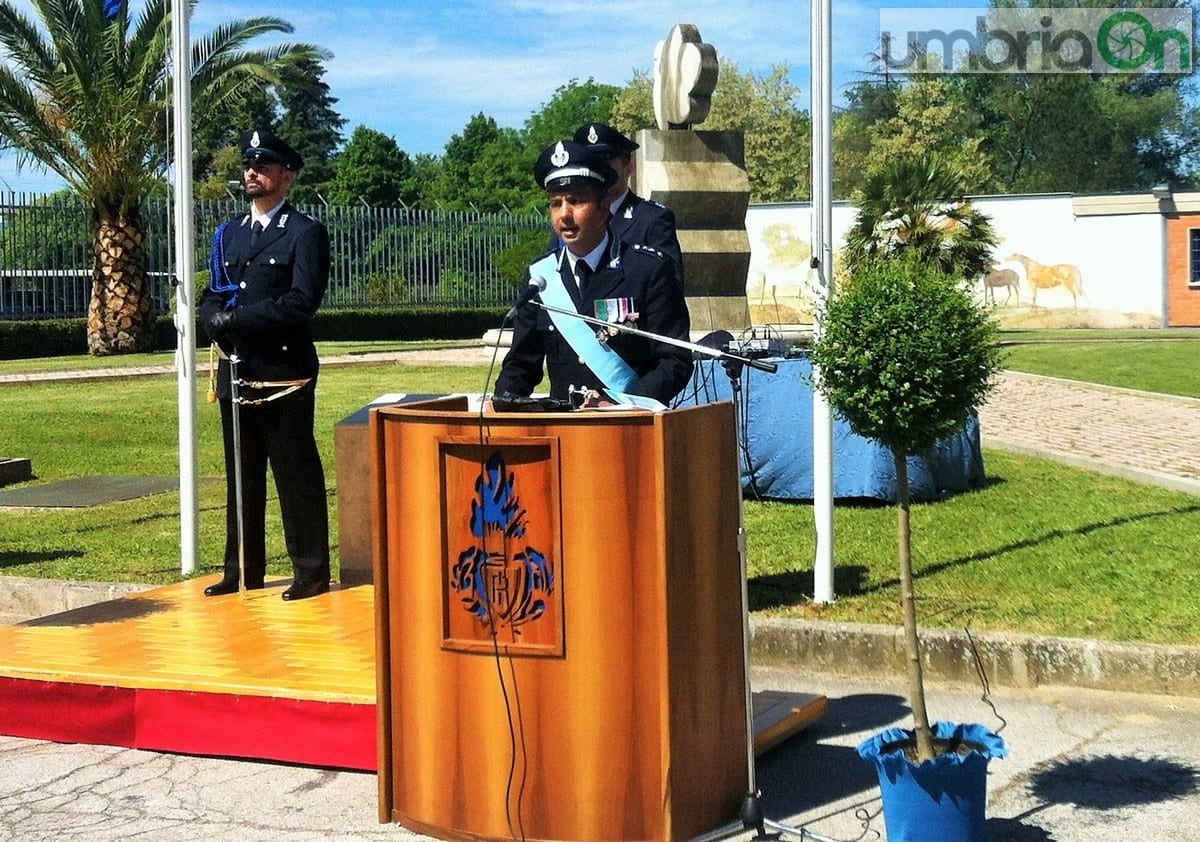 Il comandante Fabio Gallo