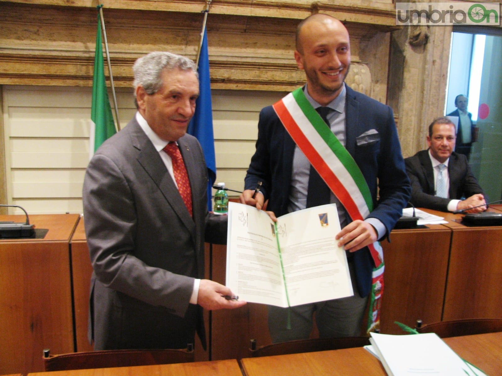 Giorgio Scarso ed Emilio Giacchetti