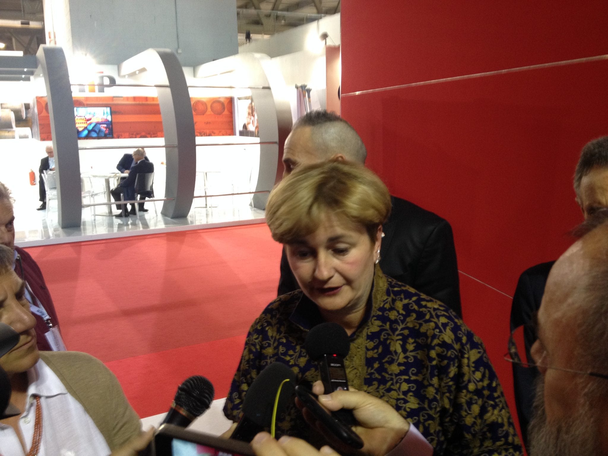 Il ministro Federica Guidi
