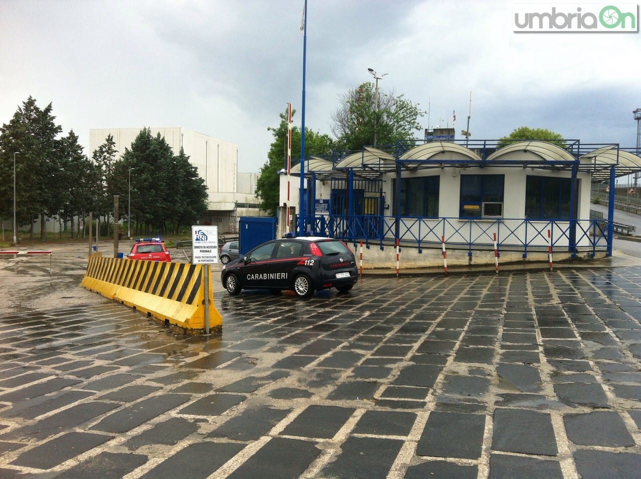 L'ingresso dell'azienda