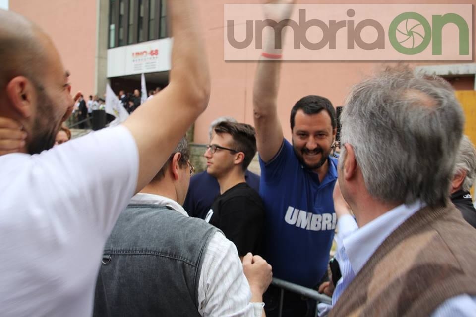 Salvini a Perugia