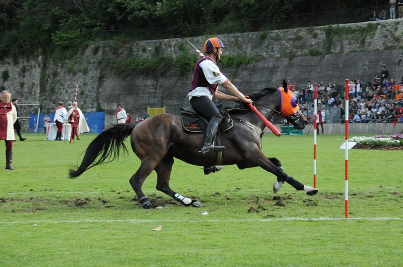 Il San Girolamo durante la Corsa all'anello
