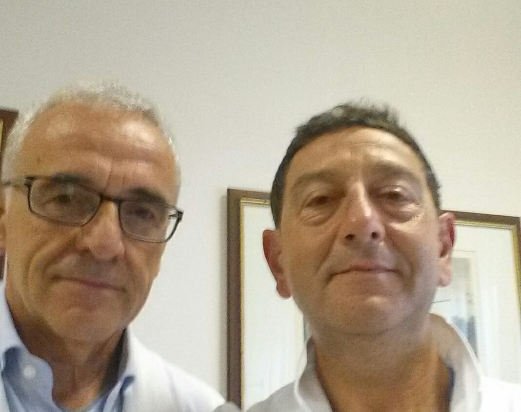 Il professor Ragni e il dottor Di Manici