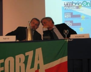 Raffaele Nevi e Antonio Tajani
