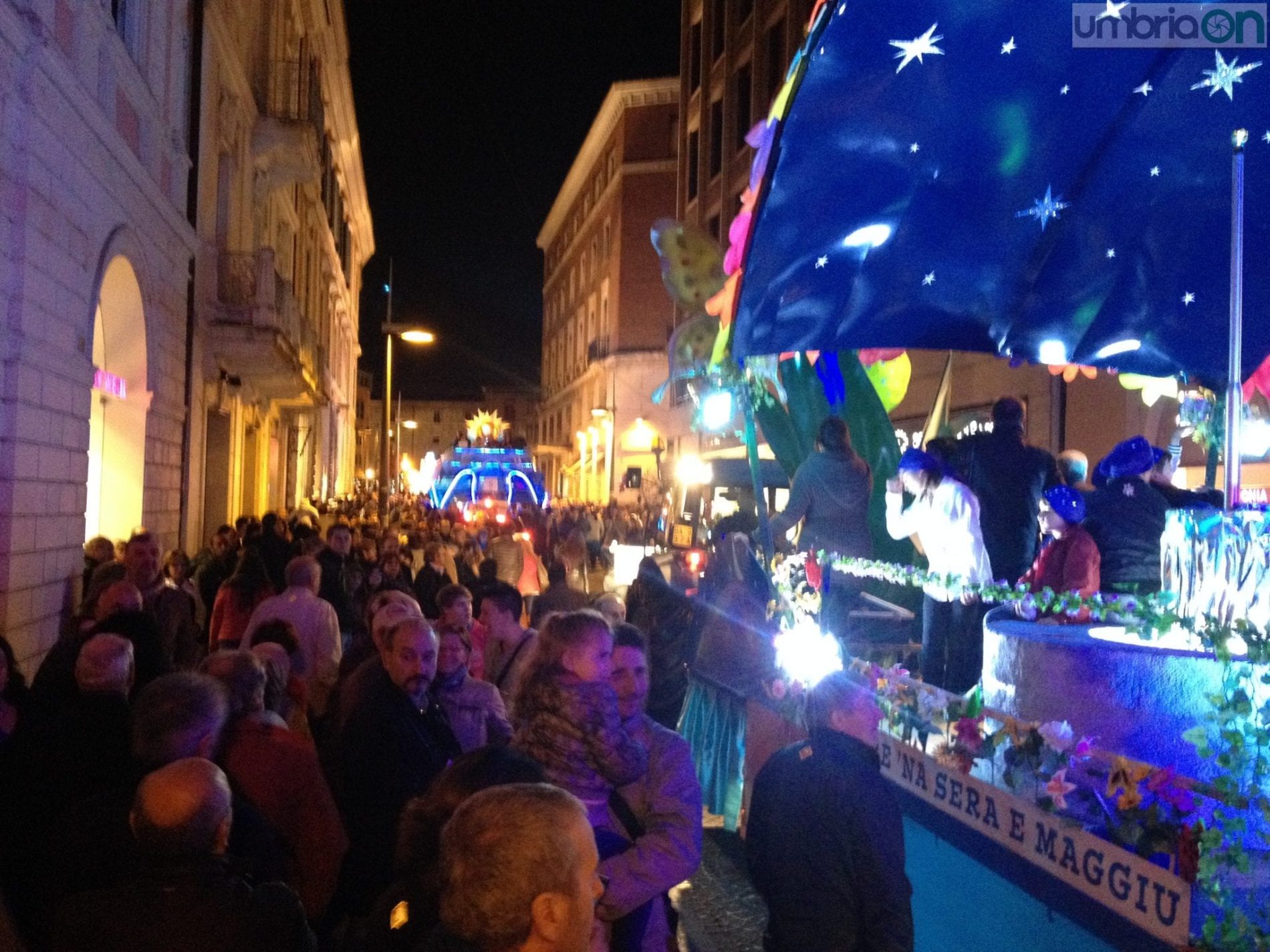 Uno scatto del Cantamaggio 2015