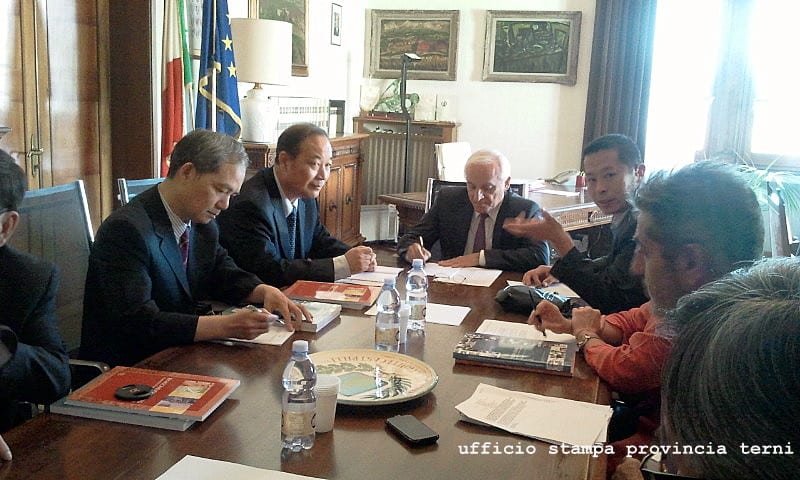 L'incontro in Provincia