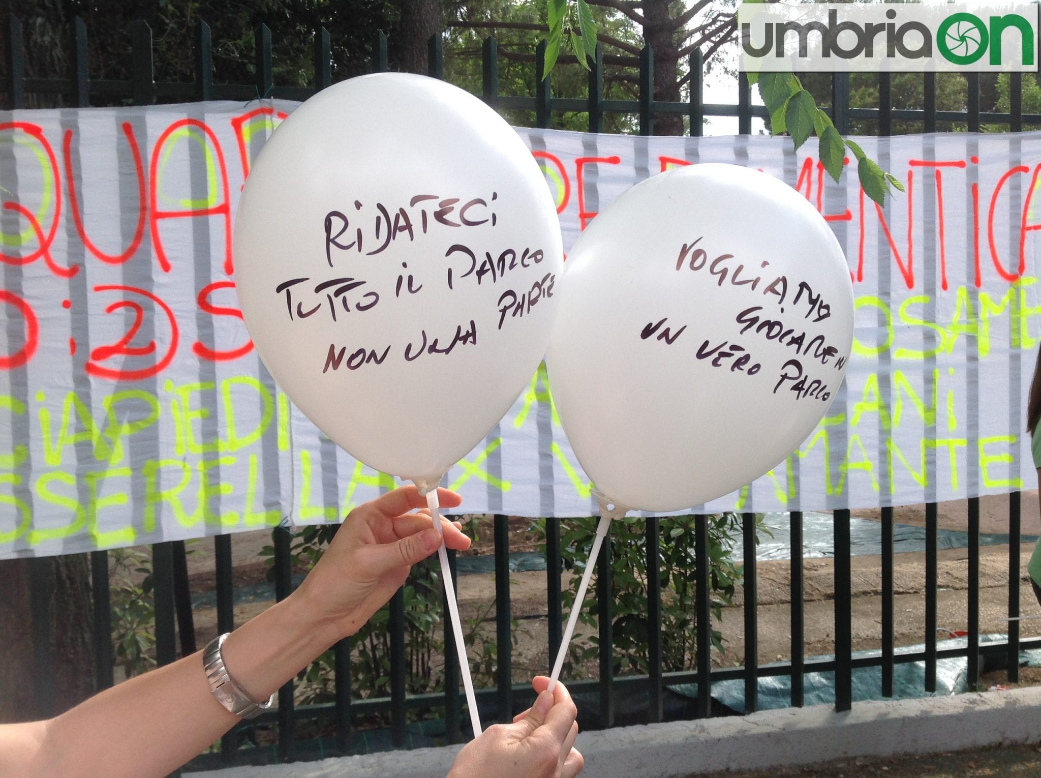Una manifestazione di protesta del passato