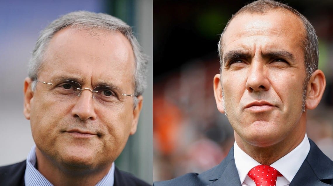 Lotito e Di Canio