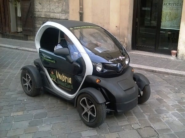 L'auto utilizzata per la Corsa all'Anello 2015