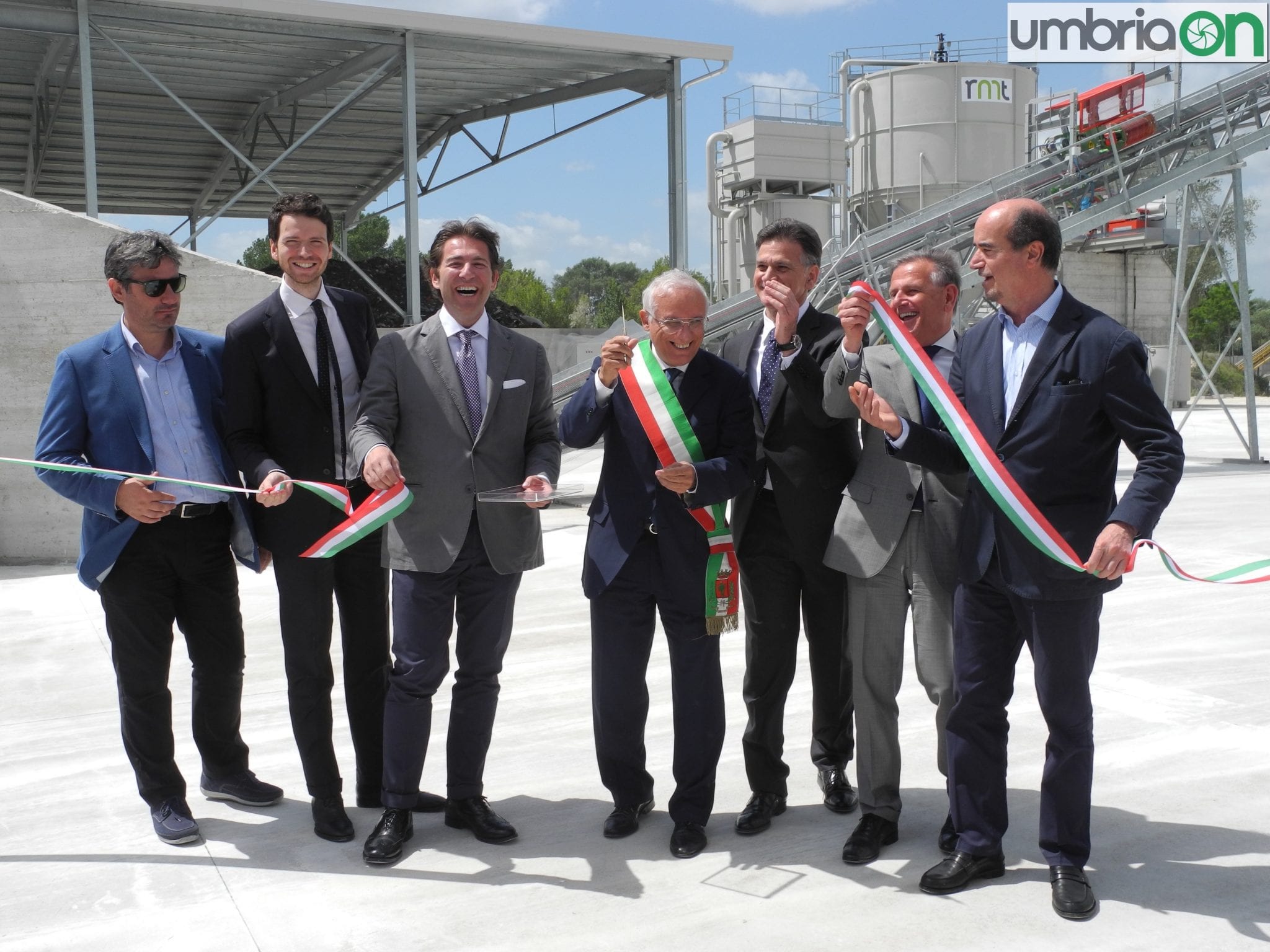 L'inaugurazione dell'impianto