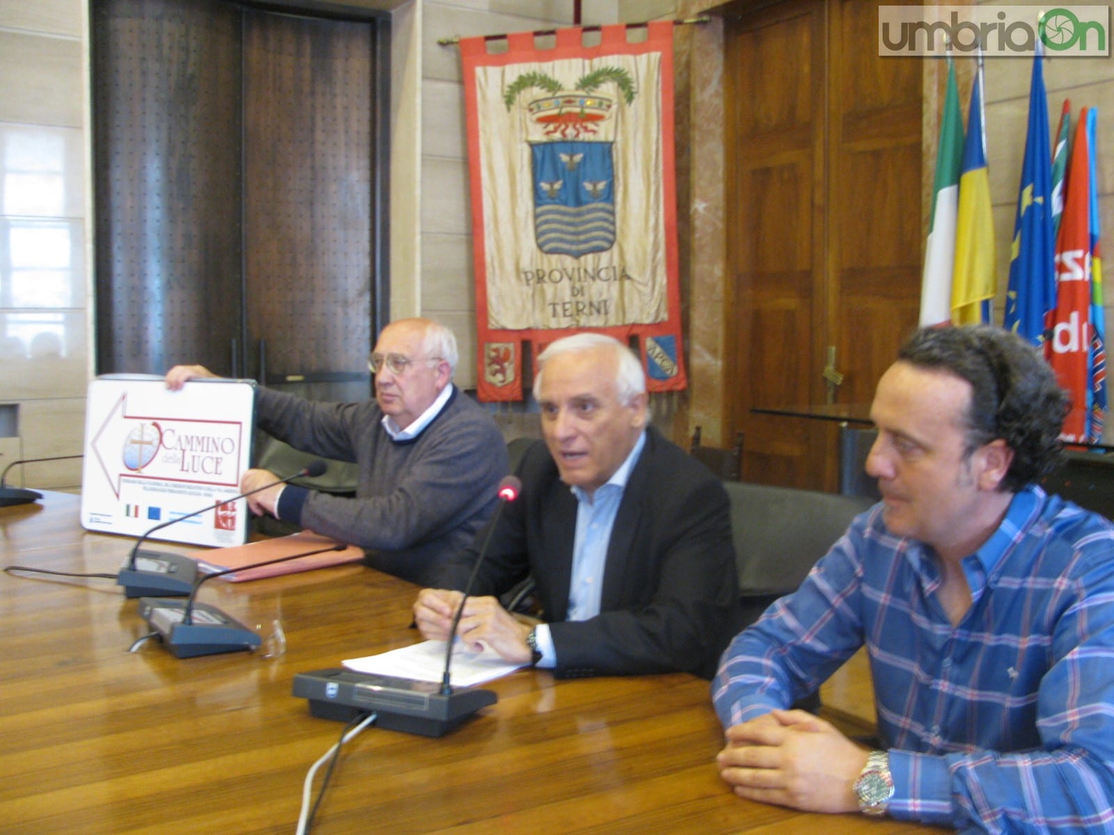 trekking via amerina camminando Giancarlo Guerrini umbriaON