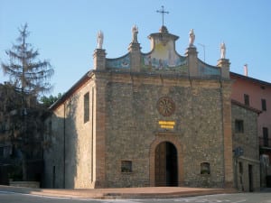 La chiesa di Ripabianca, dove avverà la consegna