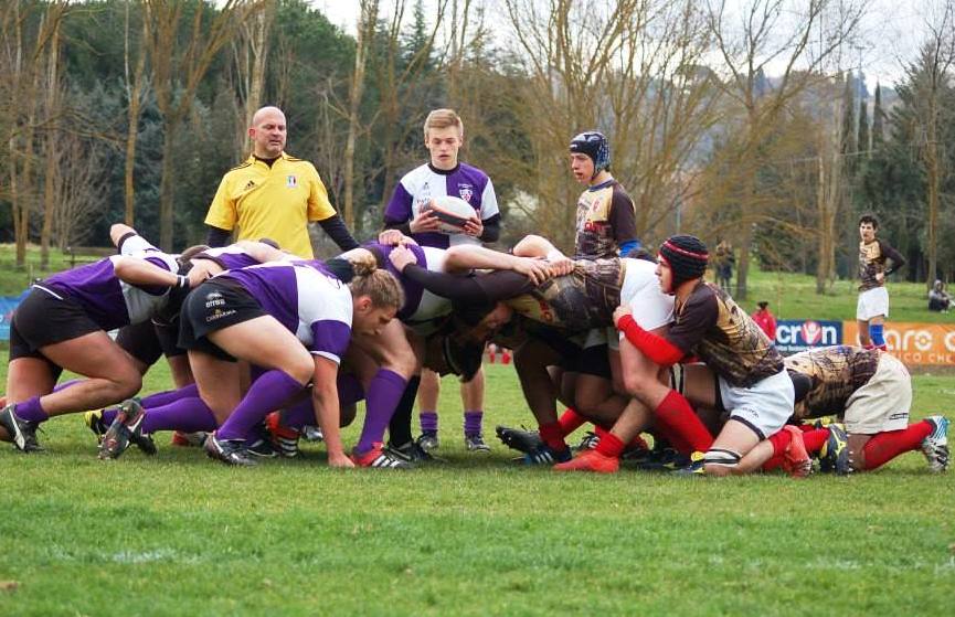 L'Under’ 18 biancorossa in azione