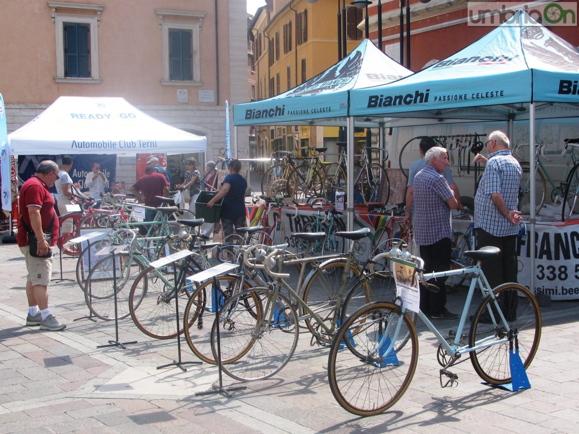 Bici d'epoca esposte lo scorso anno