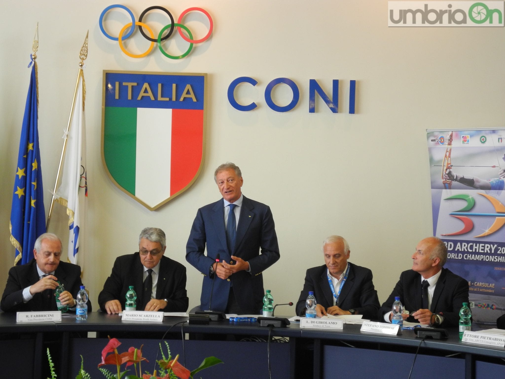 La presentazione di giugno al Coni