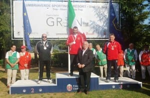 Mirko Scatteia sul gradino più alto del podio