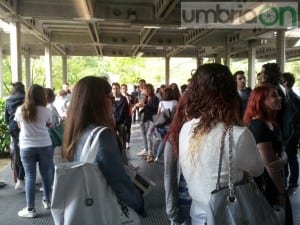 Una scuola, mercoledì mattina
