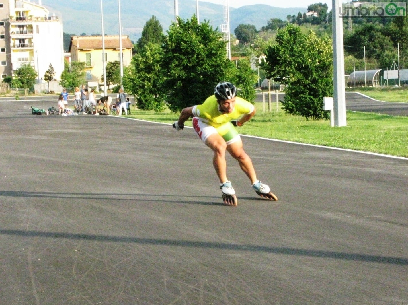 La pista di gara