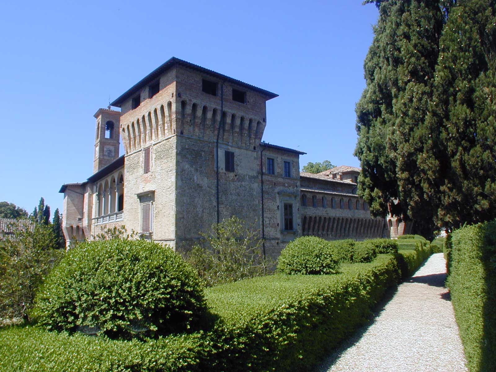 Il castello Bufalini di San Giustino