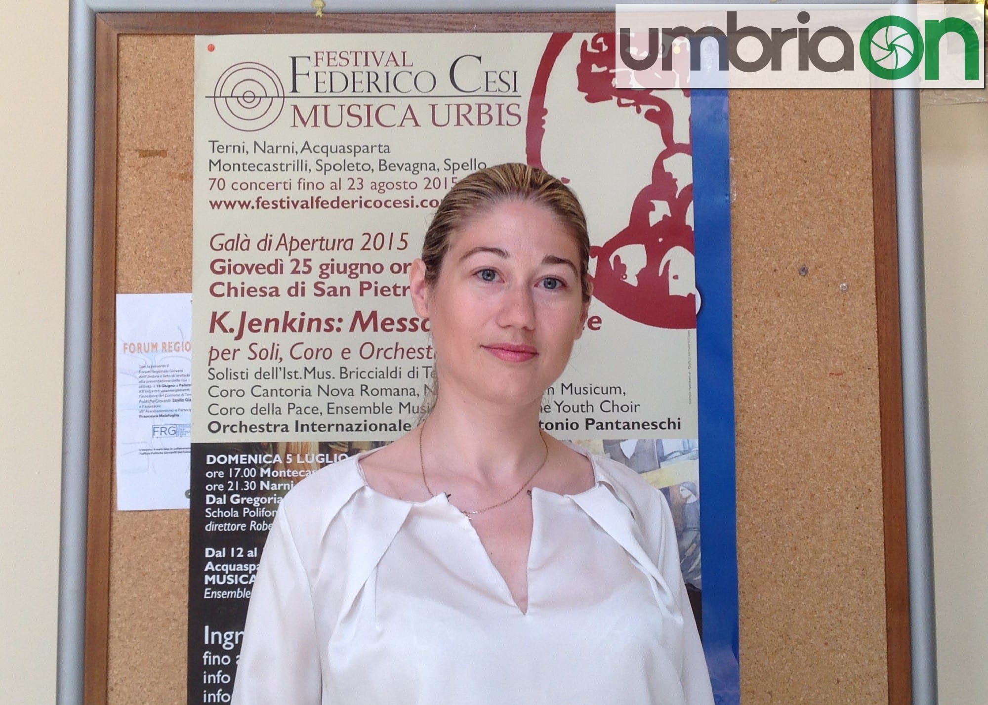 Il direttore artistico del festival Annalisa Pellegrini