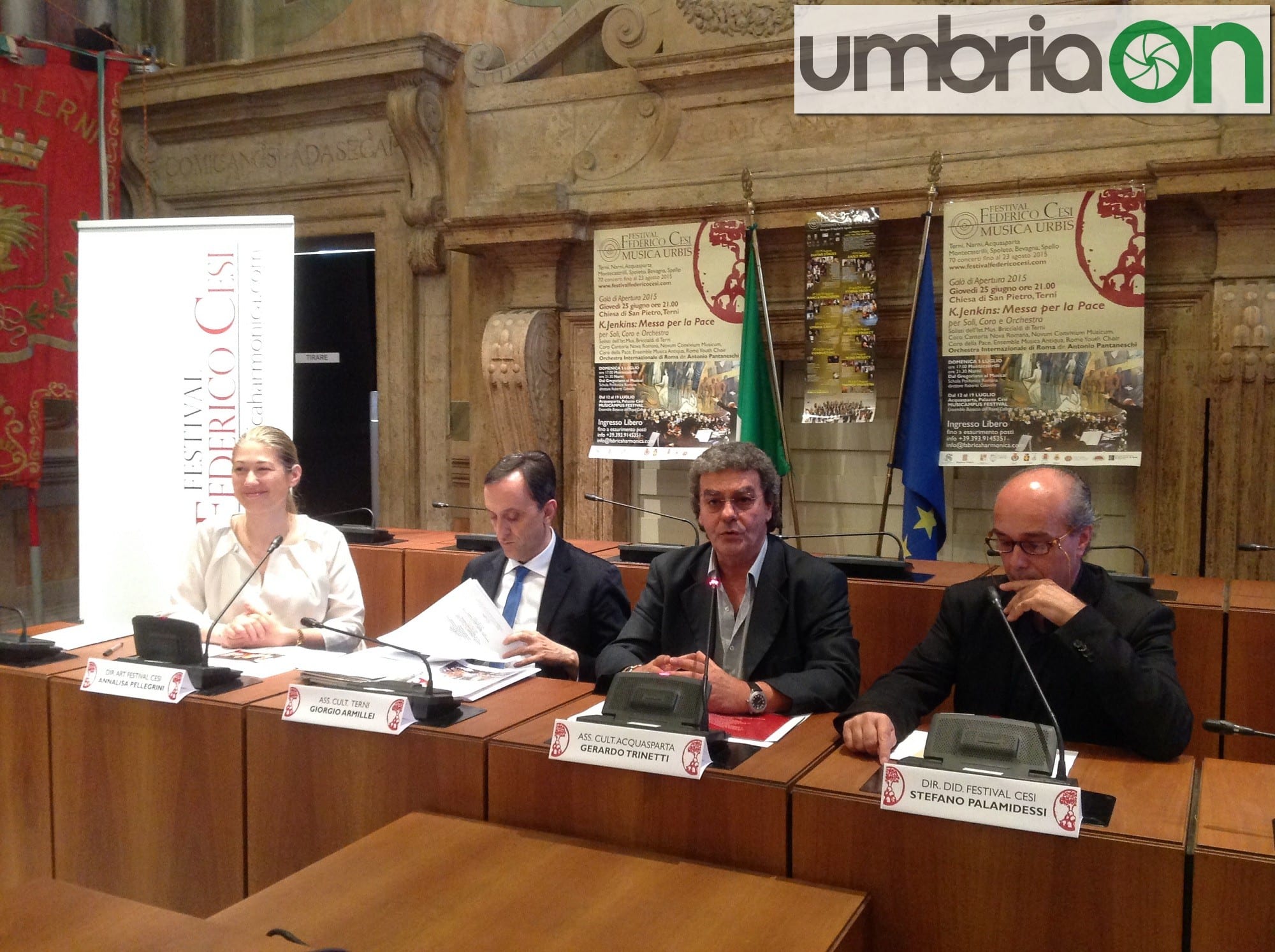 La presentazione dell'evento
