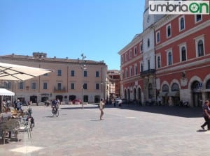 Terni piazza della repubblica biblioteca