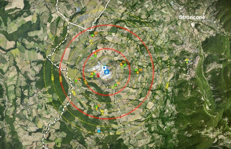 L'area oggetto di analisi