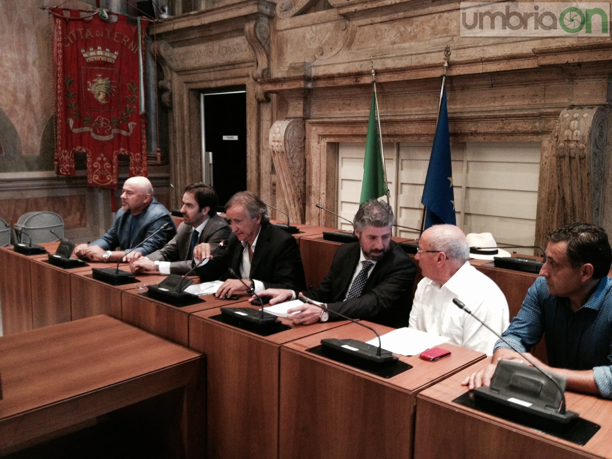 I dirigenti di Confartigianato in Comune