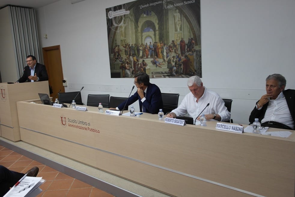 La presentazione del rapporto