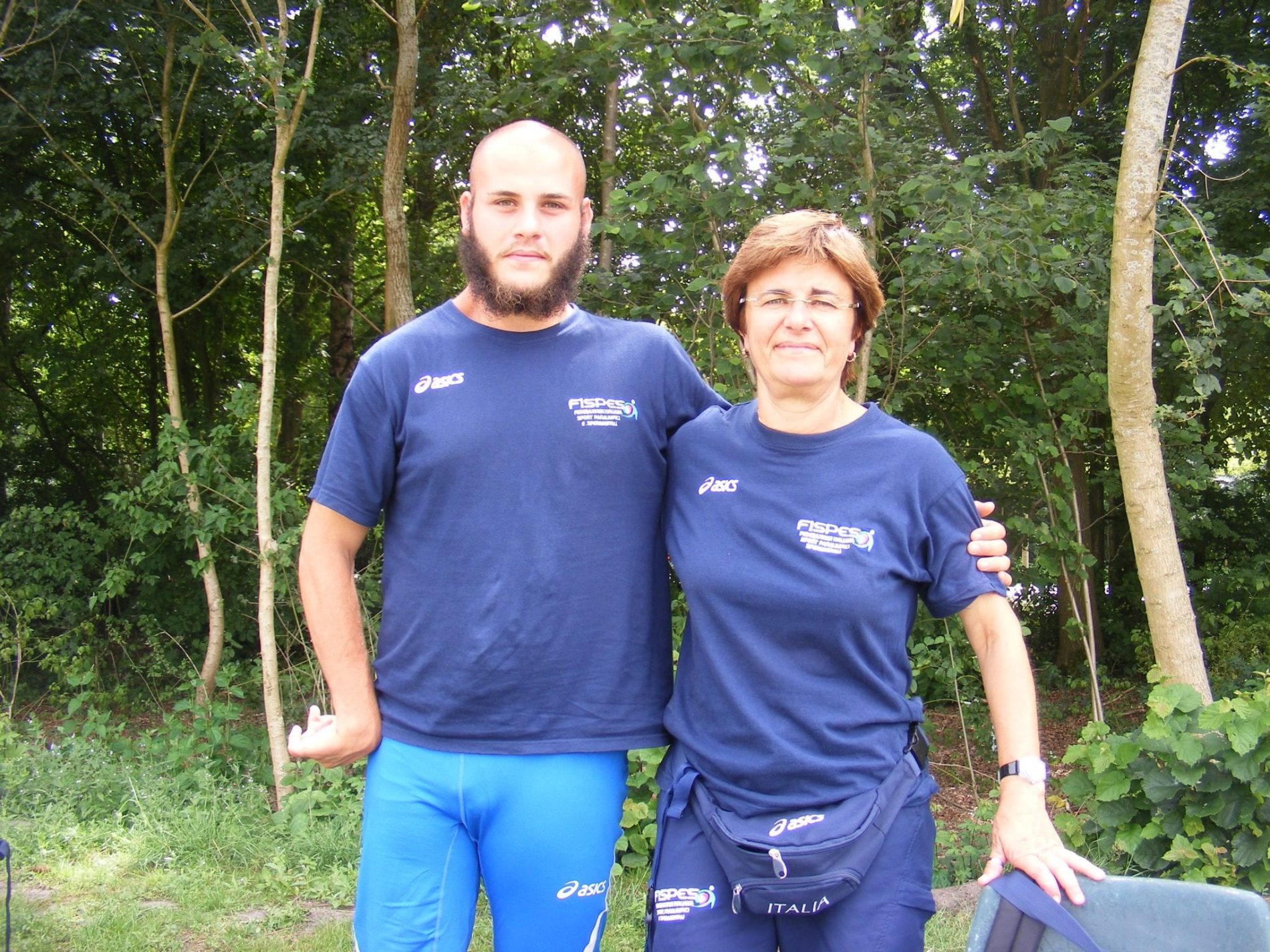 Simone Giovarruscio e Nadia Checchini