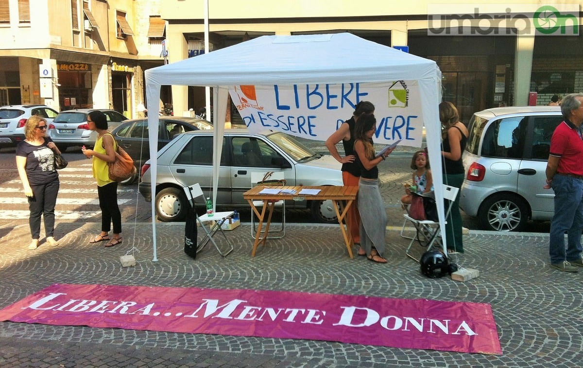 Il presidio del 22 luglio 2015