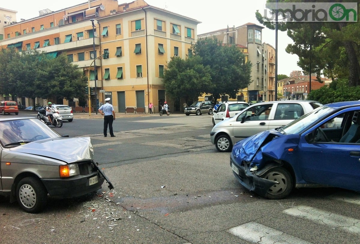 I due mezzi coinvolti
