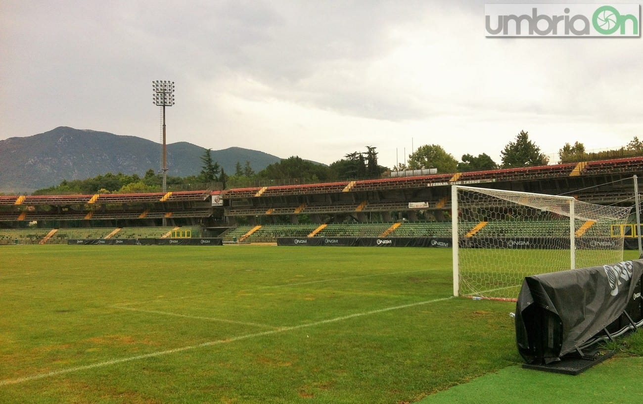 Lo stadio 'Libero Liberati' di Terni