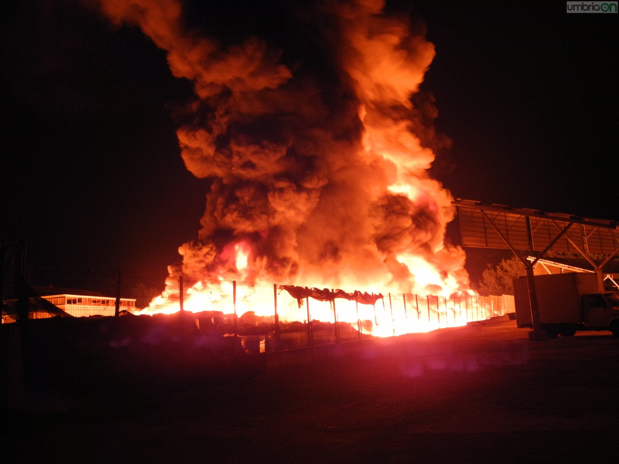 L'incendio di luglio