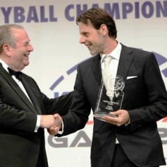 Volley, premiazione europea per Vujević
