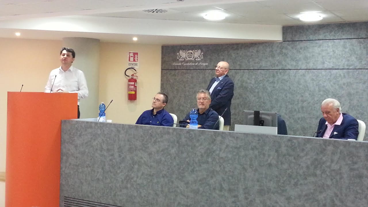 Visita dell'assessore alla sanità Luca Barberini all'ospedale di Perugia
