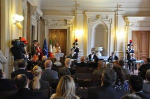 La Marini durante il giudizio di parificazione