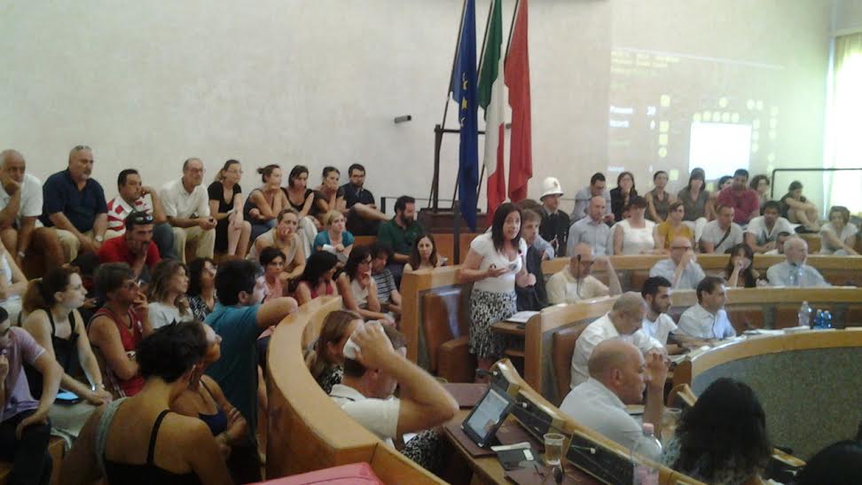 Il consiglio comunale di Perugia