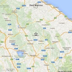 Terremoto, scossa nella notte in Umbria