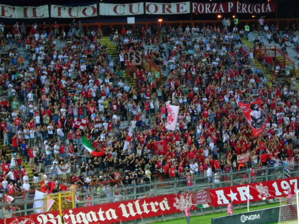 Soddisfatto il pubblico del ‘Curi’ (foto Perugia Calcio)