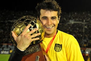 Alejandro González ai tempi del Peñarol