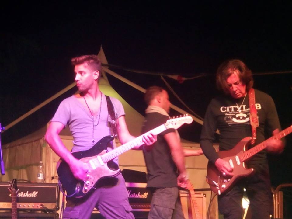 Alex Cerasani e Maurizio Solieri