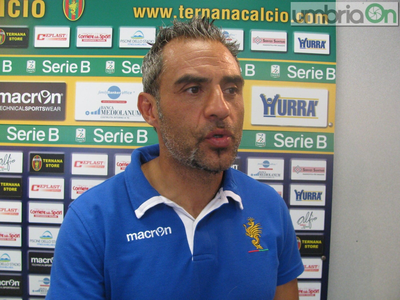 Crotone-Ternana, il prepartita di Toscano